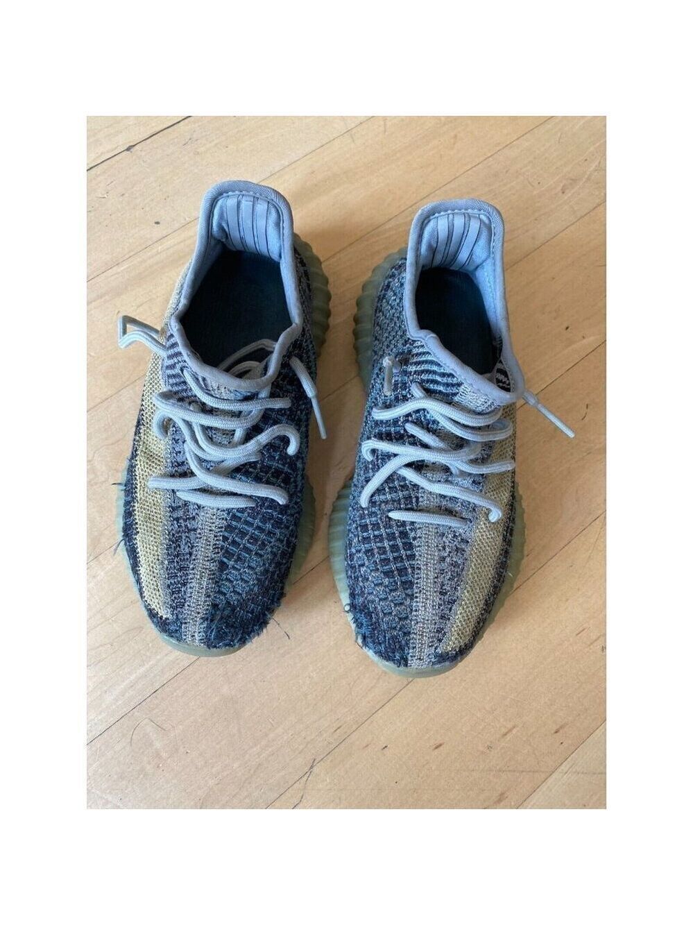 Yeezy Adidas Boost 350 Ash Blue boys sneakers Size US 4